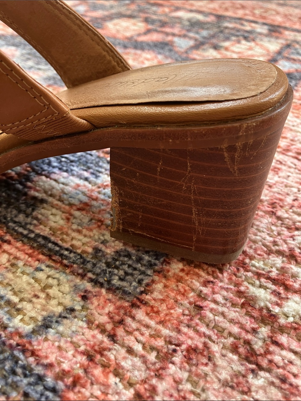 Madewel leather sandal heels - Picture 3 of 5